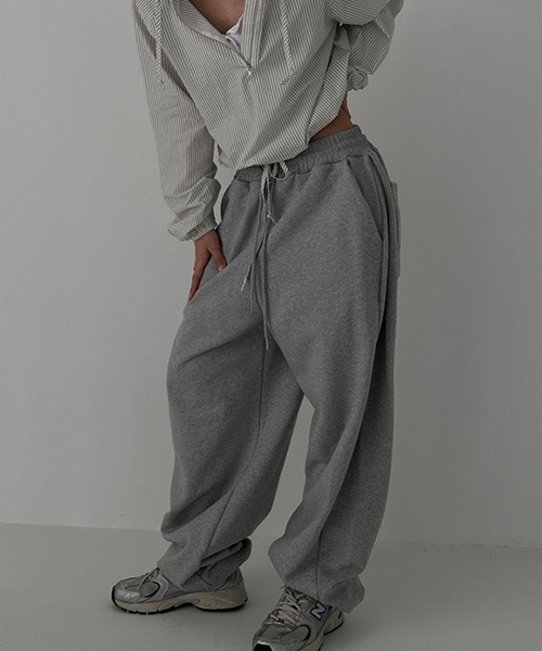 ASCLO(エジュクロ)の「ASCLO Pleddy Mentis Side A Jogger Pants(スウェットパンツ・メンズ・ホワイト系その他/ブラック/グレー・FREE)」の8枚目の写真