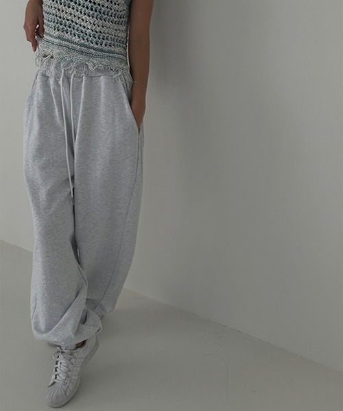ASCLO(エジュクロ)の「ASCLO Pleddy Mentis Side A Jogger Pants(スウェットパンツ・メンズ・ホワイト系その他/ブラック/グレー・FREE)」の12枚目の写真