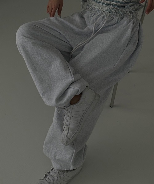 ASCLO(エジュクロ)の「ASCLO Pleddy Mentis Side A Jogger Pants(スウェットパンツ・メンズ・ホワイト系その他/ブラック/グレー・FREE)」の15枚目の写真