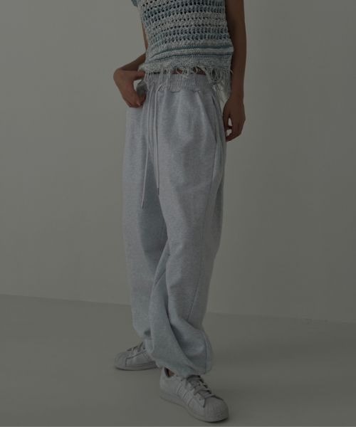 ASCLO(エジュクロ)の「ASCLO Pleddy Mentis Side A Jogger Pants(スウェットパンツ・メンズ・ホワイト系その他/ブラック/グレー・FREE)」の13枚目の写真