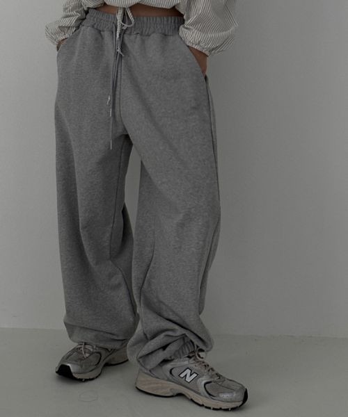 ASCLO(エジュクロ)の「ASCLO Pleddy Mentis Side A Jogger Pants(スウェットパンツ・メンズ・ホワイト系その他/ブラック/グレー・FREE)」の6枚目の写真
