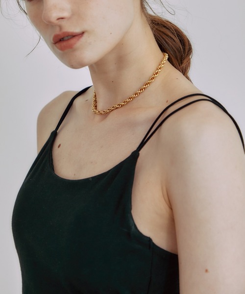 PUBLIC TOKYO（パブリックトウキョウ）の「【高知県産】バックオープンブラトップ/バックストリングキャミソール/カップイン（キャミソール・レディース・ホワイト/ブラック・FREE）」の10枚目の写真