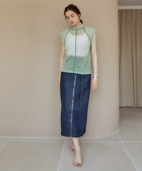 PUBLIC TOKYO（パブリックトウキョウ）の「【高知県産】バックオープンブラトップ/バックストリングキャミソール/カップイン（キャミソール・レディース・ホワイト/ブラック・FREE）」の8枚目の写真