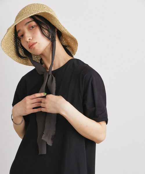 Kastane（カスタネ）の「紐付きHAT（ハット・レディース・ライトグレー/ベージュ・FREE）」の17枚目の写真