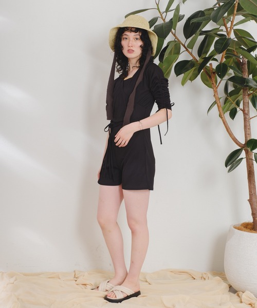 Kastane（カスタネ）の「紐付きHAT（ハット・レディース・ライトグレー/ベージュ・FREE）」の9枚目の写真