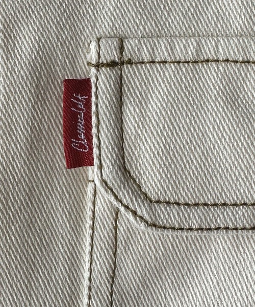 classicalelf(クラシカルエルフ)の「大人のこなれ感。 裏キルティング ルーズデニムジャケット(デニムジャケット・レディース・ベージュ/ワンウォッシュ/アイボリー・X-LARGE/MEDIUM/SMALL/LARGE)」の18枚目の写真