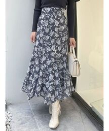 MERCURYDUO | ジュイフラワーエスカルゴスカート(スカート)