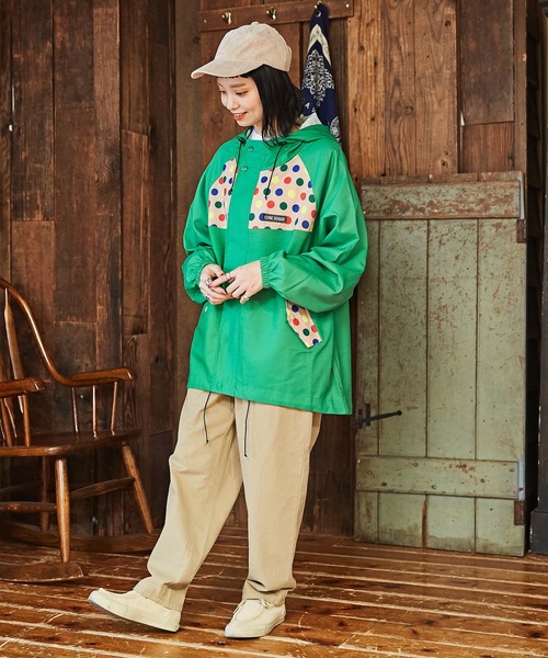 CUBE SUGAR(キューブシュガー)の「無地ピーチツイルワークパンツ(その他パンツ・レディース・ホワイト/ブラック/ベージュ/パープル/カーキ/ピンク・M)」の17枚目の写真