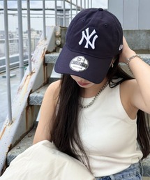 MLB（メジャーリーグベースボール）の「【日本未発売】NEW ERA(ニューエラ)/9TWENTY MLB CORE CLASSIC 限定 メジャーリーグ べースボール ロゴキャップ MLB公式 チームロゴネームタグ アジャスター付 サイズ調整可能（キャップ）」