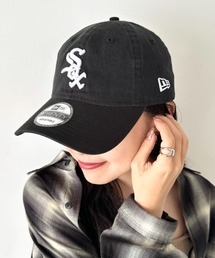 MLB（メジャーリーグベースボール）の「【日本未発売】NEW ERA(ニューエラ)/9TWENTY MLB CORE CLASSIC 限定 メジャーリーグ べースボール ロゴキャップ MLB公式 チームロゴネームタグ アジャスター付 サイズ調整可能（キャップ）」