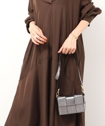 AULENTTI | 【AULENTTI/ オーレンティ】◇【WEB限定】スクエアメッシュショルダーバッグ(ショルダーバッグ)