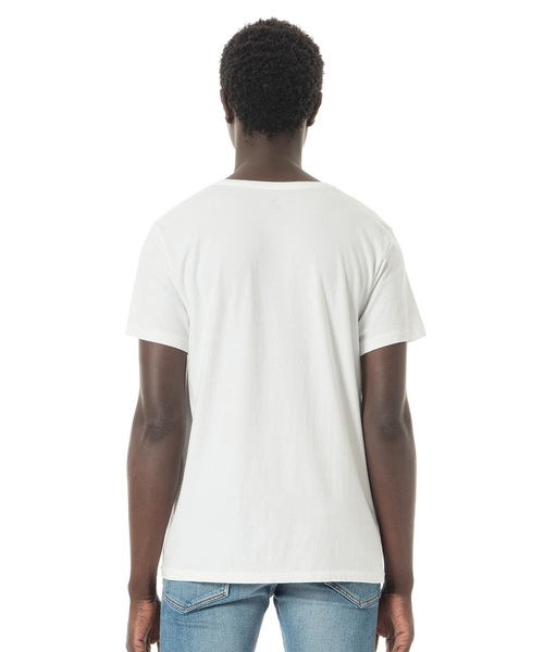 DAILY STANDARD by SANDINISTA(デイリースタンダードバイサンディニスタ)の「Cadet C/N Pocket Tee / クルーネックポケットTシャツ(Tシャツ/カットソー・メンズ・ホワイト/ネイビー/ブラック/ヘザーグレー/チャコールグレー・LARGE/X-SMALL/X-LARGE/SMALL/MEDIUM)」の21枚目の写真
