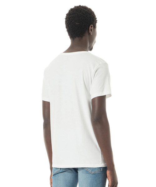 DAILY STANDARD by SANDINISTA(デイリースタンダードバイサンディニスタ)の「Cadet C/N Pocket Tee / クルーネックポケットTシャツ(Tシャツ/カットソー・メンズ・ホワイト/ネイビー/ブラック/ヘザーグレー/チャコールグレー・LARGE/X-SMALL/X-LARGE/SMALL/MEDIUM)」の20枚目の写真