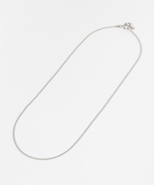 URBAN RESEARCH(アーバンリサーチ)の「URBAN RESEARCH iD ボールチェーンネックレス/SUS316L(ネックレス・メンズ・シルバー・FREE)」の7枚目の写真