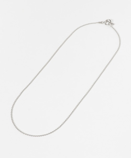 URBAN RESEARCH(アーバンリサーチ)の「URBAN RESEARCH iD ボールチェーンネックレス/SUS316L(ネックレス・メンズ・シルバー・FREE)」の1枚目の写真