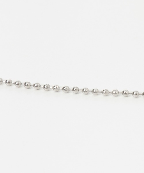 URBAN RESEARCH(アーバンリサーチ)の「URBAN RESEARCH iD ボールチェーンネックレス/SUS316L(ネックレス・メンズ・シルバー・FREE)」の4枚目の写真