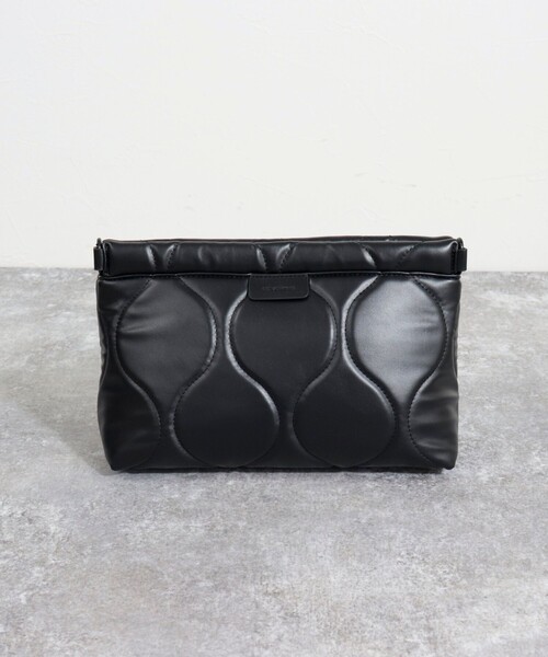 LE VERNIS(ル・ベルニ)の「【LE VERNIS】キルティングクラッチバッグ(クラッチバッグ・レディース・ブラック/ブラウン/シルバー・FREE)」の8枚目の写真