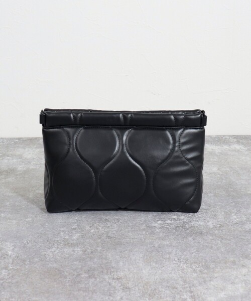 LE VERNIS(ル・ベルニ)の「【LE VERNIS】キルティングクラッチバッグ(クラッチバッグ・レディース・ブラック/ブラウン/シルバー・FREE)」の9枚目の写真