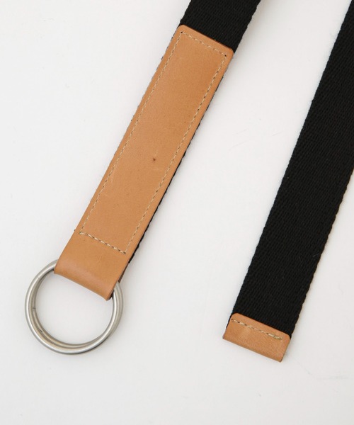 NANO universe（ナノユニバース）の「TAMANIWA/別注 NY logo BELT（ベルト・メンズ・ホワイト/ネイビー/ブラック・FREE）」の12枚目の写真