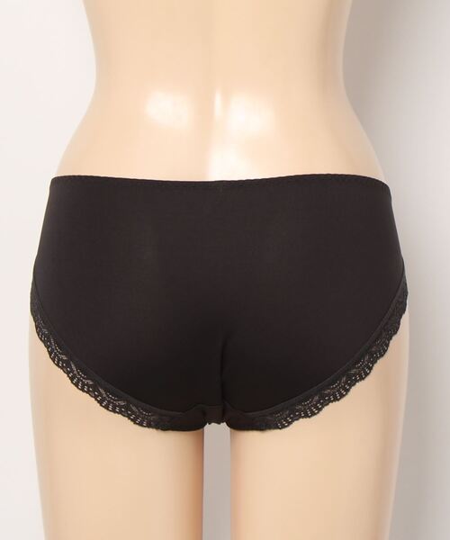 AMOSTYLE BY Triumph(アモスタイルバイトリンプ)の「レギュラーショーツ フリーミー スムース AMST1421 Hikini JX(ショーツ・レディース・ベージュ/ブラック/パープル・L/M)」の10枚目の写真