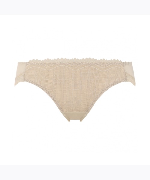 AMOSTYLE BY Triumph(アモスタイルバイトリンプ)の「レギュラーショーツ フリーミー スムース AMST1421 Hikini JX(ショーツ・レディース・ベージュ/ブラック/パープル・L/M)」の3枚目の写真