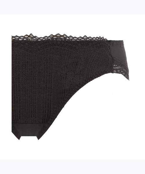 AMOSTYLE BY Triumph(アモスタイルバイトリンプ)の「レギュラーショーツ フリーミー スムース AMST1421 Hikini JX(ショーツ・レディース・ベージュ/ブラック/パープル・L/M)」の4枚目の写真