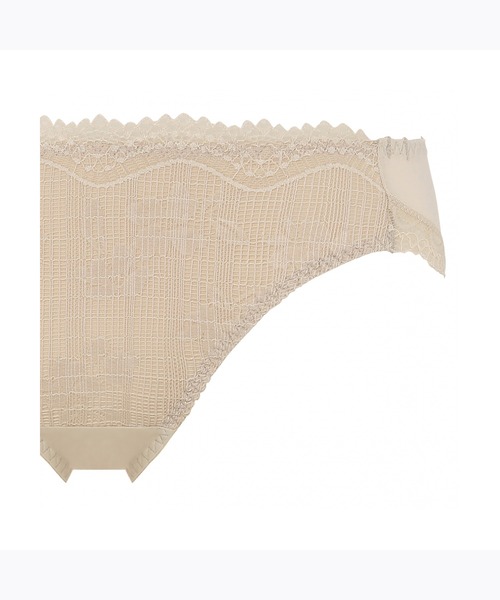 AMOSTYLE BY Triumph(アモスタイルバイトリンプ)の「レギュラーショーツ フリーミー スムース AMST1421 Hikini JX(ショーツ・レディース・ベージュ/ブラック/パープル・L/M)」の5枚目の写真