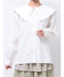 merry jenny | ビックカラースリットブラウス(シャツ/ブラウス)