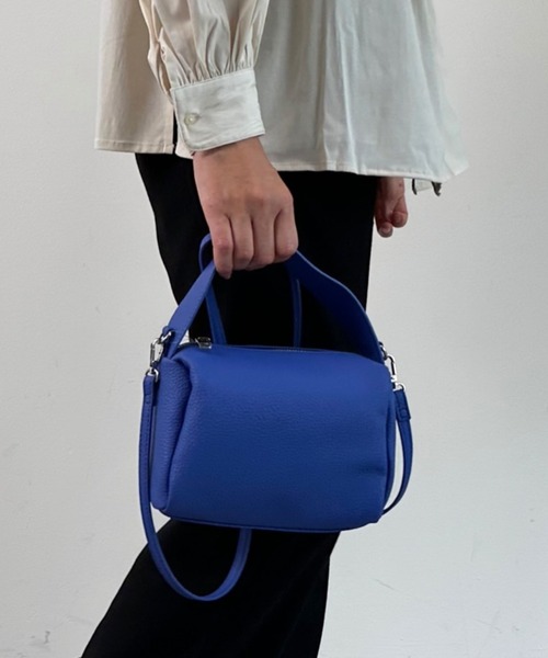 AT CREATION(アットクリエイション)の「EM:AT CREATION シカク2WAYショルダー(トートバッグ・レディース・アイボリー/ブラック/ピンク/ブルー・FREE)」の3枚目の写真