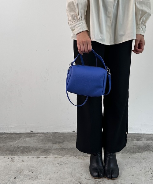 AT CREATION(アットクリエイション)の「EM:AT CREATION シカク2WAYショルダー(トートバッグ・レディース・アイボリー/ブラック/ピンク/ブルー・FREE)」の19枚目の写真