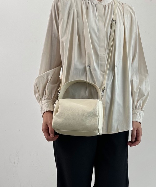 AT CREATION(アットクリエイション)の「EM:AT CREATION シカク2WAYショルダー(トートバッグ・レディース・アイボリー/ブラック/ピンク/ブルー・FREE)」の20枚目の写真