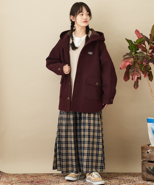 CUBE SUGAR（キューブシュガー）の「鹿の子裏毛スウェットＶネックプルオーバー（スウェット・レディース・スミクロ/ナチュラル/イエロー・M）」の5枚目の写真