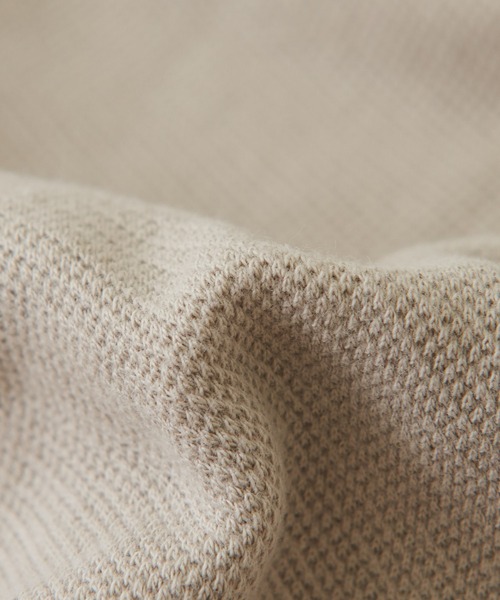 CUBE SUGAR（キューブシュガー）の「鹿の子裏毛スウェットＶネックプルオーバー（スウェット・レディース・スミクロ/ナチュラル/イエロー・M）」の22枚目の写真