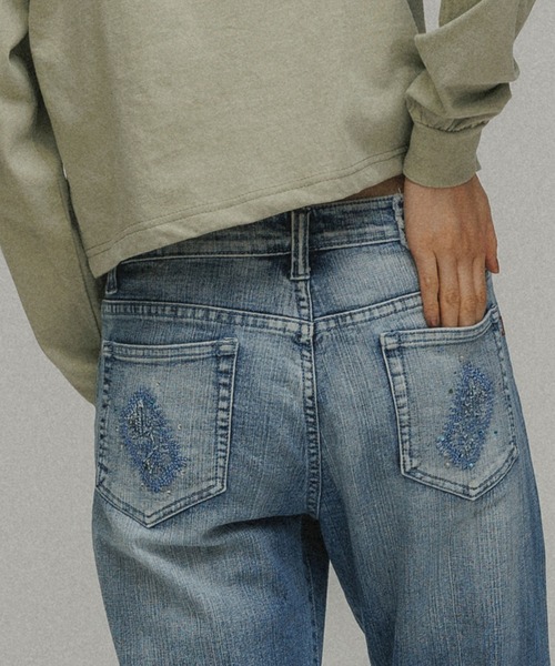 tシャツ 「TOPS」M TO R ORIGINAL LOGOPATCH L/S TEE レディース メンズ M TO R tシャツ 「TOPS」M ORIGINAL LOGOPATCH L/S TEE