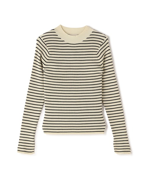 FREE'S MART（フリーズマート）の「◆［洗える］マシンウォッシャブルボトルネックニット（ニット/セーター・レディース・ピンク/ライトグリーン/ホワイト系その他/オフホワイト/ブラック・FREE）」の12枚目の写真