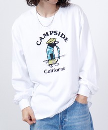 LUMBER プリントロングTシャツ