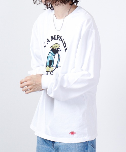 LUMBER（ランバー）の「LUMBER プリントロングTシャツ（Tシャツ/カットソー・メンズ・ブラック/ホワイト系2/グレー/ブラック系1/ホワイト系1/ベージュ/ホワイト・LL/M/L/S）」の15枚目の写真