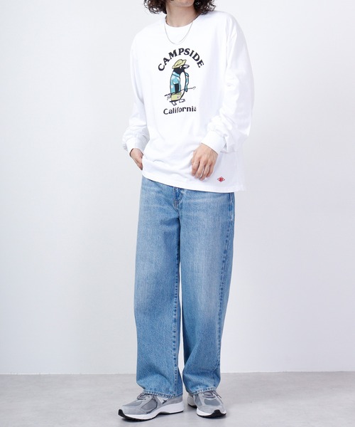 LUMBER（ランバー）の「LUMBER プリントロングTシャツ（Tシャツ/カットソー・メンズ・ブラック/ホワイト系2/グレー/ブラック系1/ホワイト系1/ベージュ/ホワイト・LL/M/L/S）」の13枚目の写真