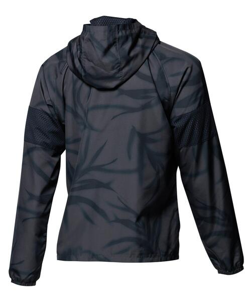 UNDER ARMOUR(アンダーアーマー)の「UAメッシュ ライナー プリント フーディー(トレーニング/レディース)(Tシャツ/カットソー・レディース・ブラック・L)」の6枚目の写真