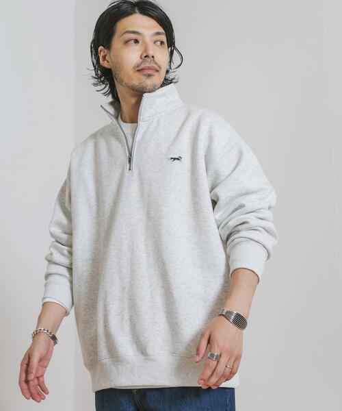 PENNEYS（ぺニーズ）の「『別注』PENNEYS×DOORS　THE FOX ハーフジップスウェット（スウェット・メンズ・アイボリー/キャメル/ホワイト系その他/チャコールグレー/グレー系その他・MEDIUM/LARGE/SMALL/X-LARGE）」の5枚目の写真