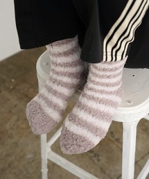 Chick | ▲ふわふわボーダーソックス(ソックス/靴下)