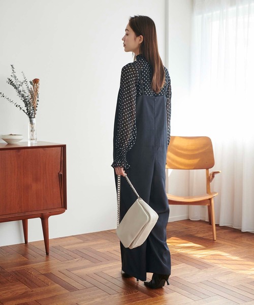 Edit Sheen（エディットシーン）の「ソフトタッチチェーン付きクラッチバッグ（クラッチバッグ・レディース・ホワイト/ブラウン/ブラック・FREE）」の4枚目の写真