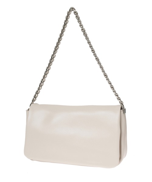 Edit Sheen（エディットシーン）の「ソフトタッチチェーン付きクラッチバッグ（クラッチバッグ・レディース・ホワイト/ブラウン/ブラック・FREE）」の15枚目の写真