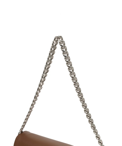 Edit Sheen（エディットシーン）の「ソフトタッチチェーン付きクラッチバッグ（クラッチバッグ・レディース・ホワイト/ブラウン/ブラック・FREE）」の12枚目の写真