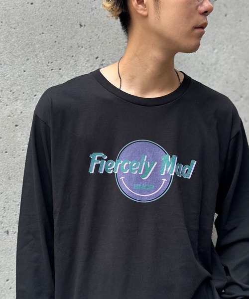 【ZOZO限定】ロックスマイリーロンT(Tシャツ/カットソー)|CIAOPANIC(チャオパニック) 【ZOZO限定】ロックスマイリーロンT(Tシャツ/カットソー)|CIAOPANIC(チャオパニック)