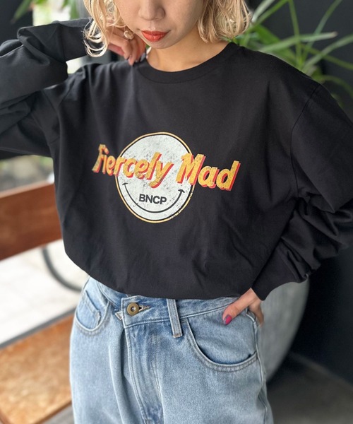 【ZOZO限定】ロックスマイリーロンT(Tシャツ/カットソー)|CIAOPANIC(チャオパニック) 【ZOZO限定】ロックスマイリーロンT(Tシャツ/カットソー)|CIAOPANIC(チャオパニック)