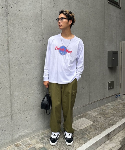 【ZOZO限定】ロックスマイリーロンT(Tシャツ/カットソー)|CIAOPANIC(チャオパニック) 【ZOZO限定】ロックスマイリーロンT(Tシャツ/カットソー)|CIAOPANIC(チャオパニック)