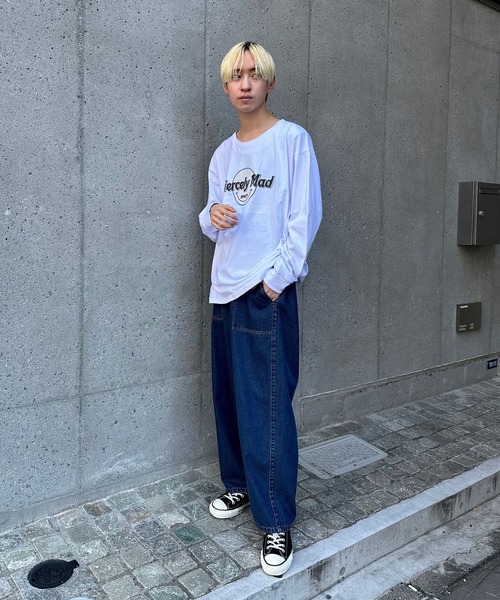 【ZOZO限定】ロックスマイリーロンT(Tシャツ/カットソー)|CIAOPANIC(チャオパニック) 【ZOZO限定】ロックスマイリーロンT(Tシャツ/カットソー)|CIAOPANIC(チャオパニック)