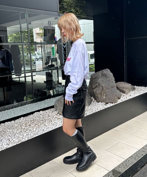 【ZOZO限定】ロックスマイリーロンT(Tシャツ/カットソー)|CIAOPANIC(チャオパニック) 【ZOZO限定】ロックスマイリーロンT(Tシャツ/カットソー)|CIAOPANIC(チャオパニック)