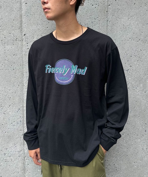 【ZOZO限定】ロックスマイリーロンT(Tシャツ/カットソー)|CIAOPANIC(チャオパニック) 【ZOZO限定】ロックスマイリーロンT(Tシャツ/カットソー)|CIAOPANIC(チャオパニック)